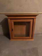 vitrine kastje, Huis en Inrichting, Kasten | Vitrinekasten, Ophalen, Eikenhout, 50 tot 100 cm, Minder dan 100 cm