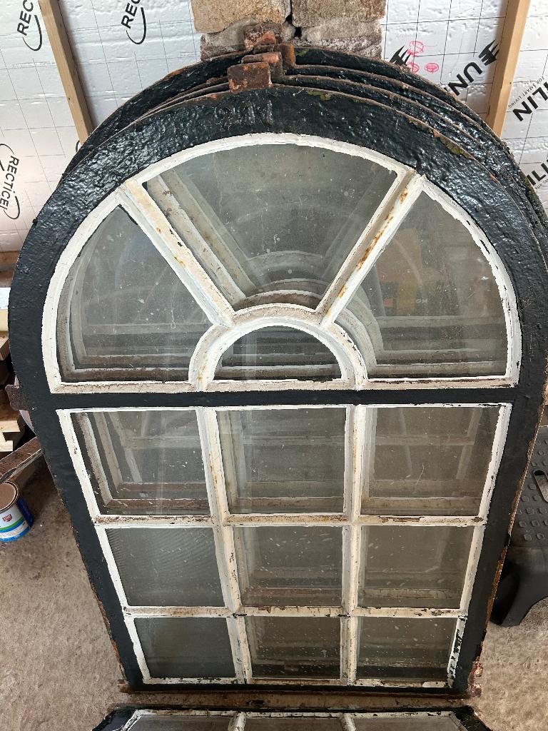 Mooie oude stalramen, Doe-het-zelf en Verbouw, Glas en Ramen, Gevelraam of Ruit, Gebruikt, Minder dan 80 cm, 80 tot 120 cm
