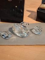 Verzameling kristallen beelden: zwanen en beren, Ophalen of Verzenden, Zo goed als nieuw, Dier