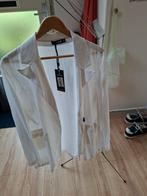 linnen blazer wit maat XL Dames, Kleding | Dames, Jasjes, Kostuums en Pakken, Ophalen, Nieuw, Maat 46/48 (XL) of groter, Wit