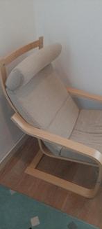 IKEA POÄNG Fauteuil, Hillared beige, Huis en Inrichting, Fauteuils, Ophalen