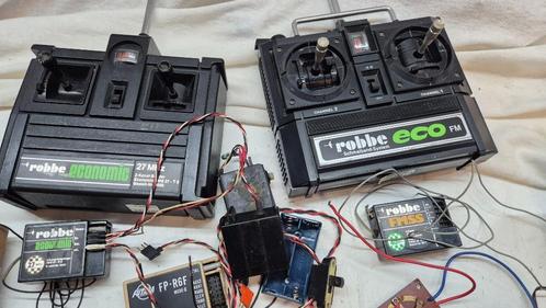 Vintage Robbe RC zenders ontvangers en servo's etc, Hobby en Vrije tijd, Modelbouw | Radiografisch | Auto's, Gebruikt, Onderdeel