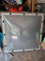Dakkoepel 100x100 cm opaal, Ophalen of Verzenden, Zo goed als nieuw