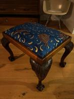 Footstool antiek meets Vlisco, Antiek en Kunst, Ophalen of Verzenden