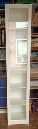 BILLY / OXBERG Boekenkast met vitrinedeur, Ophalen, Zo goed als nieuw, 25 tot 50 cm, 200 cm of meer