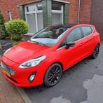 Ford Fiësta 1.0 Ecoboost 100pk 5dr 2018 Rood, Auto's, Voorwielaandrijving, Stof, Zwart, Origineel Nederlands