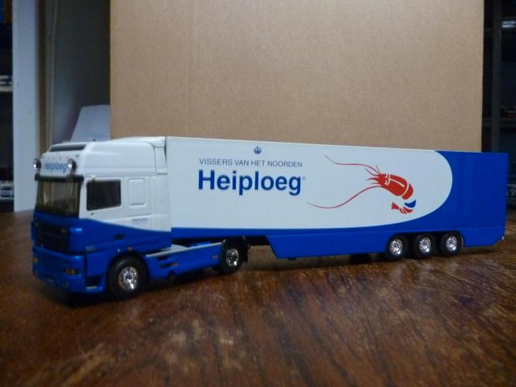 Tekno DAF XF Heiploeg, Hobby en Vrije tijd, Modelauto's | 1:50, Zo goed als nieuw, Bus of Vrachtwagen, Tekno, Ophalen of Verzenden