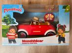 Monchhichi bestuurbare auto rood + afstandsbediening 3+ zgan, Ophalen of Verzenden, Zo goed als nieuw, Afstandsbediening