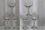 Set (ijs)coupes van Leerdam Ambasador, Antiek en Kunst, Antiek | Glas en Kristal, Ophalen