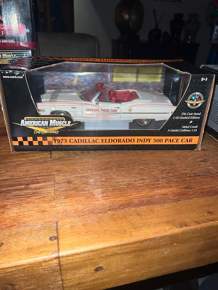 Ertl 1973 Cadillac Eldorado Indy 500 Pace Car, Hobby en Vrije tijd, Modelauto's | 1:18, Nieuw, Auto, ERTL, Ophalen of Verzenden