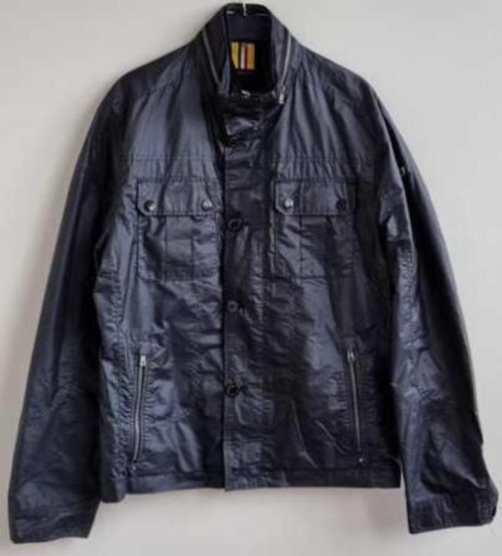 Fortezza zwart/grijze najaarsjas mt. 52, Kleding | Heren, Jassen | Winter, Zo goed als nieuw, Maat 52/54 (L), Zwart, Ophalen of Verzenden