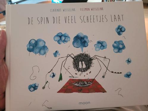 De spin die veel scheetjes laat (Filemon wesselink), Boeken, Kinderboeken | Kleuters, Zo goed als nieuw, Ophalen of Verzenden