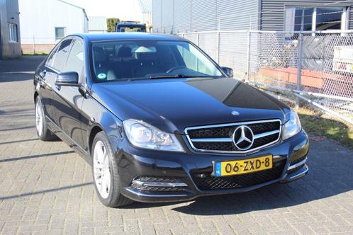 Mercedes-Benz C-Klasse 1.6 C180 Sedan 2013 Zwart 169dkm Nap!, Auto's, Mercedes-Benz, Bedrijf, C-Klasse, ABS, Alarm, Boordcomputer