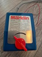 Marklin locomotief, wagons, treinspoor en transformator., Ophalen of Verzenden, Gebruikt