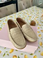 Leuke loafers met gouden studs -39, Ophalen of Verzenden, Zo goed als nieuw, Zwart, Instappers