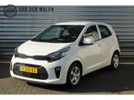 Kia Picanto 1.0 DPi 67pk ComfortLine 5p NL-Auto NAP BTW Airc, Voorwielaandrijving, Stof, Gebruikt, Met garantie (alle)
