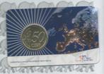 Nederland Coincard 2025 "50 jaar ESA", Ophalen of Verzenden, Overige landen, 50 cent, Losse munt