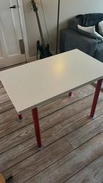 Klein bureautje met rode poten, Huis en Inrichting, Ophalen, Zo goed als nieuw