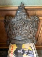 Antiek Haardstuk met Wapen, Antiek en Kunst, Ophalen of Verzenden