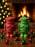 Notenkraker Kaars - Handgemaakt & Sfeervol, Overige materialen, Nieuw, Ophalen of Verzenden, Kaars