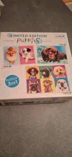Trefl Puppies 3in1 Legpuzzel Limited Edition, Ophalen, 500 t/m 1500 stukjes, Zo goed als nieuw, Legpuzzel