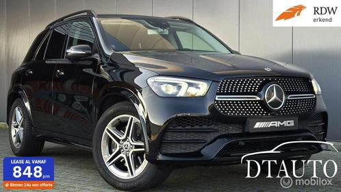 Mercedes GLE 350d V6 4MATIC 2xAMG Distr Night Grijs Kenteken, Auto's, Bestelauto's, Bedrijf, Te koop, 4x4, ABS, Achteruitrijcamera