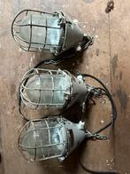 Industriële lampen uot fabriek oost-duitsland, Huis en Inrichting, Ophalen, Gebruikt, Metaal, Minder dan 50 cm