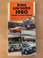 Kies uw auto 1980 KNAC autojaarboek, Ophalen of Verzenden, Zo goed als nieuw, Algemeen