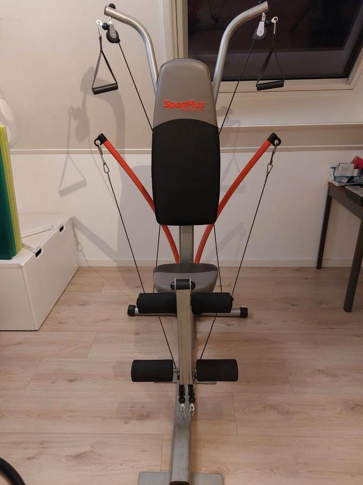SportPlus Flexgym Home Gym - Multifunctioneel, Sport en Fitness, Fitnessapparatuur, Gebruikt, Krachtstation, Armen, Benen, Borst