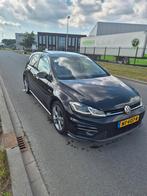 Volkswagen Golf 1.4 TSI R-Line  PANORAMADAK DSG Zwart, Auto's, Volkswagen, 125 pk, Zwart, 4 cilinders, Alcantara