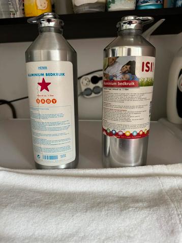 Aluminium kruiken + kruikenzak beschikbaar voor biedingen