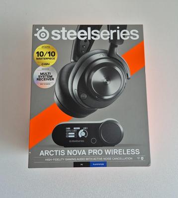 SteelSeries Arctis Nova Pro Wireless Over-Ear Gaming Headset beschikbaar voor biedingen