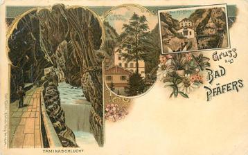 (379-005-021) Bad Pfäfers Litho beschikbaar voor biedingen