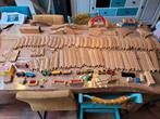 100-delige houten treinbaan Brio vintage retro, Ophalen of Verzenden, Gebruikt, Rij- of Hobbelspeelgoed