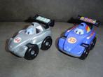 2 plastic raceauto's per stuk 1 euro., Ophalen of Verzenden, Gebruikt, Overige typen