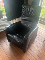 Relax fauteuil elektrisch, Huis en Inrichting, Fauteuils, Verzenden, Zo goed als nieuw, Leer