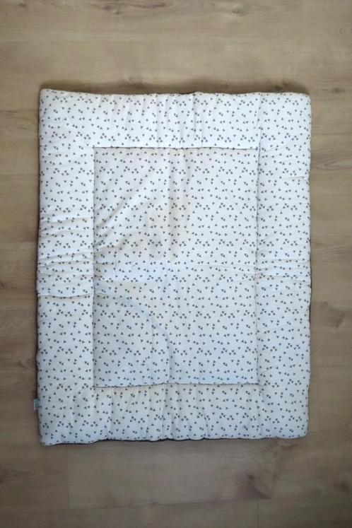 Boxkleed Parklegger Grijs Bruin Ukje (4702), Kinderen en Baby's, Boxen, Zo goed als nieuw, Rechthoekig, Boxkleed, Ophalen of Verzenden