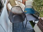 Twee kuipstoelen, Tuin en Terras, Kunststof, Zo goed als nieuw, Stoel, Tuinset