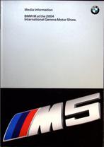 BMW M5 E60 - BMW M AT THE 2004 INTERNATIONAL MOTOR SHOW, Ophalen of Verzenden, Zo goed als nieuw, BMW