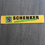 Vintage Sticker Schenker grenzeloos goed., Verzamelen, Ophalen of Verzenden, Zo goed als nieuw