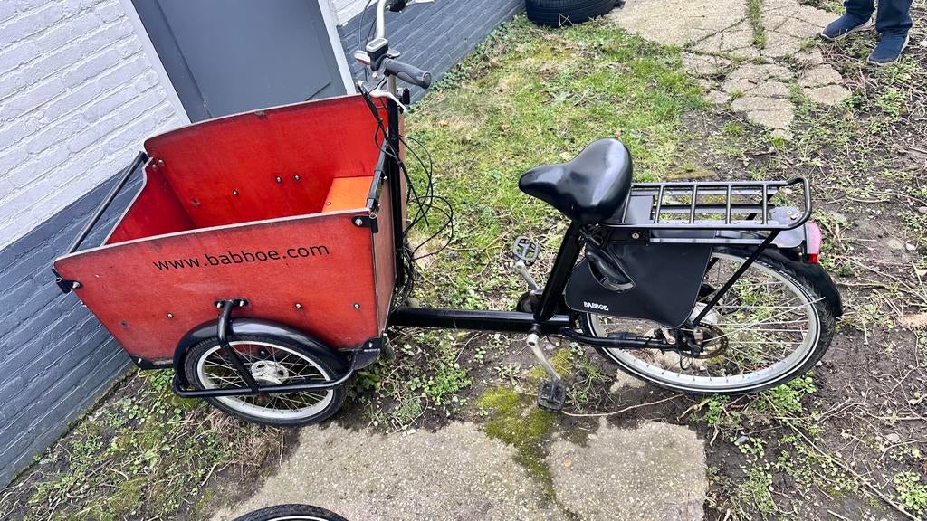 Bakfiets - Niets Elektrische, Fietsen en Brommers, Fietsen | Bakfietsen, Gebruikt, Huif, 2 kinderen, Ophalen
