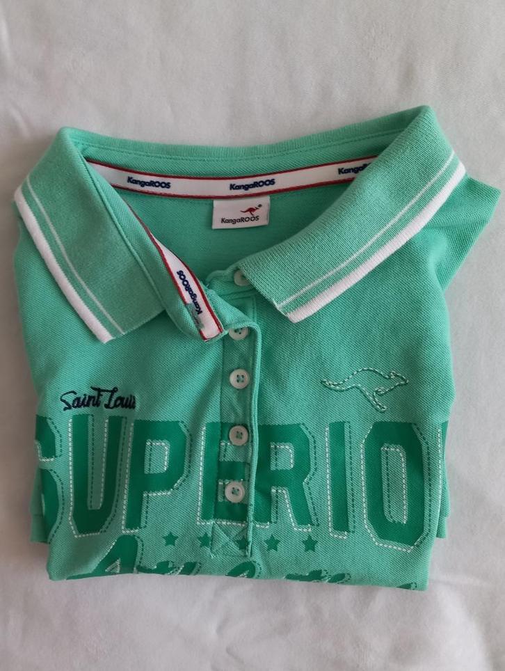 Kangaroos polo maat 44-46 licht groen, Kleding | Dames, T-shirts, Zo goed als nieuw, Maat 42/44 (L), Groen, Korte mouw, Ophalen of Verzenden