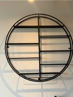 Wijnrek wanddecoratie - diameter 90 cm, Huis en Inrichting, Woonaccessoires | Wijnrekken, Ophalen, 5 tot 15 flessen, Nieuw, Metaal