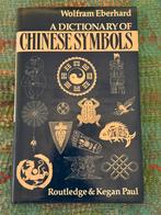 A Dictionary of Chinese Symbols - Wolfram Eberhard, Gelezen, 14e eeuw of eerder, Wolfram Eberhard, Ophalen of Verzenden