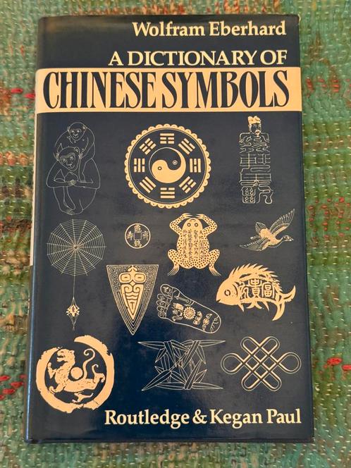 A Dictionary of Chinese Symbols - Wolfram Eberhard, Boeken, Geschiedenis | Wereld, Gelezen, Azië, 14e eeuw of eerder, Ophalen of Verzenden