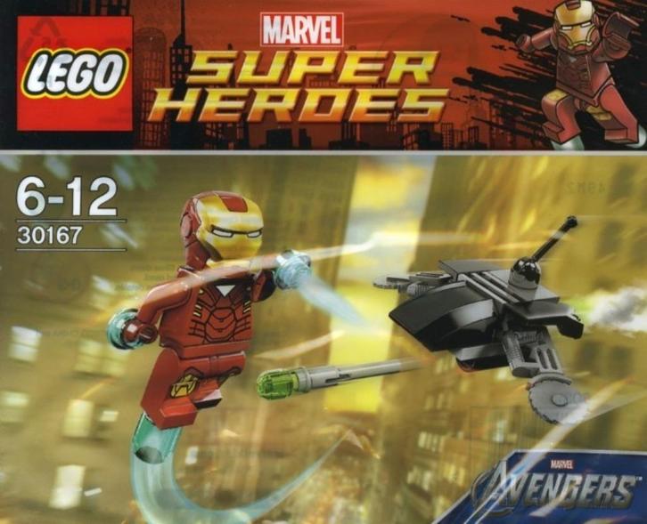 LEGO 30167 Marvel Iron Man vs. Fighting Drone, Kinderen en Baby's, Speelgoed | Duplo en Lego, Nieuw, Lego, Complete set, Ophalen of Verzenden
