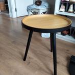 bijzet tafel, Huis en Inrichting, Minder dan 55 cm, Gebruikt, Rond, Modern