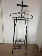 Zwarte Dressboy / Kledingrek, Ophalen, Zo goed als nieuw, Metaal, Staande kapstok