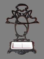 Art Deco email paraplubak, Ophalen