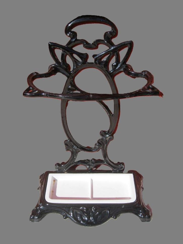 Art Deco email paraplubak, Antiek en Kunst, Antiek | Emaille, Ophalen